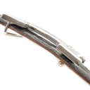 エルメス HERMES コンスタンスH グラファイト ポロサス #110 ベルト シルバー金具 クロコ Hバックル