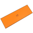 エルメス HERMES シルクタイ 9cm ブルー シルク ネクタイ ストライプ