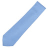 エルメス HERMES シルクタイ 9cm ブルー シルク ネクタイ H柄