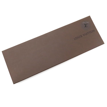 ルイヴィトン LOUIS VUITTON ストライプ モノグラム 9cm ブルー系 シルク ネクタイ ネイビー