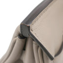 エルメス HERMES バーキン25 グリアスファルト ヴォースイフト ハンドバッグ シルバー金具 グレージュ