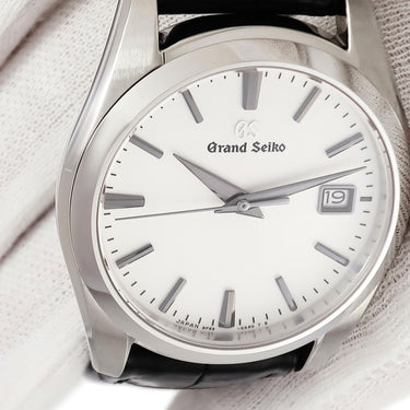 腕時計 グランドセイコー Grand Seiko ヘリテージコレクション 9Fクォーツ SBGX295 9F62-0AB0 クオーツ メンズ バー デイト ホワイト