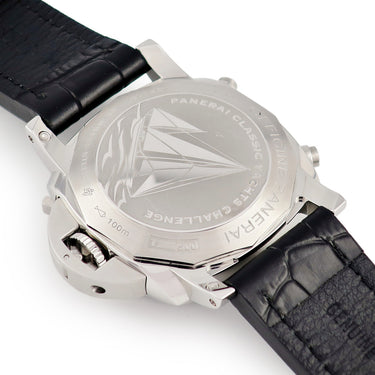 腕時計 パネライ PANERAI ルミノール 1950 PCYC 3デイズ クロノ フライバック アッチャイオ PAM00653 T番 自動巻き メンズ T番 スモセコ