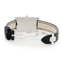 腕時計 ハリーウィンストン Harry Winston アヴェニュー 310LQW クオーツ レディース K18WG無垢 純正ダイヤ ブラック スモールセコンド