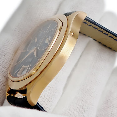 腕時計 ピアジェ PIAGET エンペラドール G0A33015 自動巻き メンズ K18RG無垢 ブルー デュアルタイム 限定