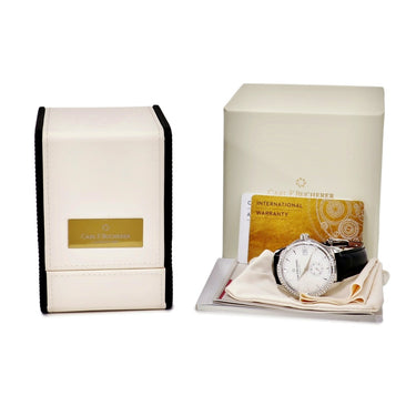 腕時計 カール F ブヘラ Carl F. Bucherer マネロ ペリフェラル 00.10917.08.73.11 自動巻き メンズ 純正ダイヤ シェル スモールセコンド