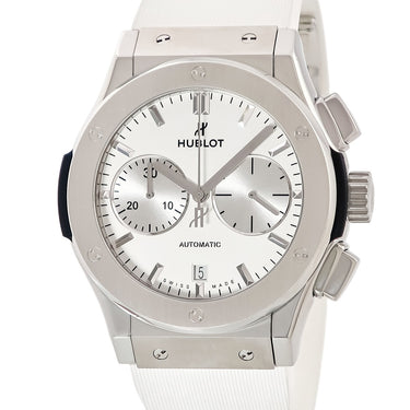 腕時計 ウブロ HUBLOT クラシックフュージョン クロノグラフ チタニウム 521.NX.2611.RX 自動巻き メンズ クロノ デイト スモセコ