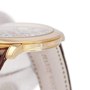 腕時計 ハリーウィンストン Harry Winston ミッドナイト スケルトン MIDAHM42RR001 自動巻き メンズ K18RG無垢 シースルー