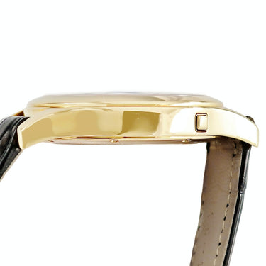 腕時計 ショパール CHOPARD L.C.U. クアトロ レギュレーター 16/1874 手巻き メンズ K18YG無垢 デイト ギヨシェ ブラック 限定