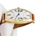 腕時計 カルティエ Cartier トノー ウォッチ SM 89090043 手巻き レディース K18YG無垢 トノウ ローマン ギヨシェ