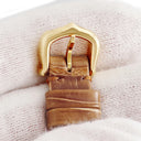 腕時計 カルティエ Cartier トノー ウォッチ SM 89090043 手巻き レディース K18YG無垢 トノウ ローマン ギヨシェ