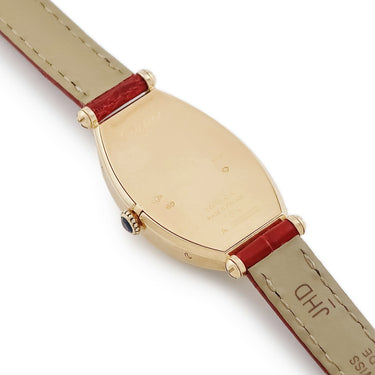 腕時計 カルティエ Cartier トノー SM WA503451 手巻き レディース K18PG無垢 トノウ ローマン ギヨシェ