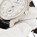 腕時計 ショパール CHOPARD L.U.C クアトロ 171926-1001 手巻き メンズ K18WG無垢 純正ダイヤ スモールセコンド ローマン