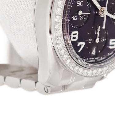 腕時計 オメガ OMEGA スピードマスター クロノグラフ 324.15.38.40.10.001 自動巻き メンズ 純正ダイヤ バイオレット パープル