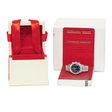 腕時計 オメガ OMEGA スピードマスター クロノグラフ 324.15.38.40.10.001 自動巻き メンズ 純正ダイヤ バイオレット パープル