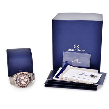 腕時計 グランドセイコー Grand Seiko エボリューション9コレクション テンタグラフ SLGC004 9SC5-00C0 自動巻き メンズ K18PG×Ti 限定