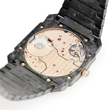 腕時計 ブルガリ BVLGARI オクト フィニッシモ カーボンゴールド 103779 BGO40CXT 自動巻き メンズ 新品同様 K18PG×カーボン