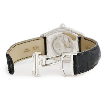 腕時計 カルティエ Cartier トーチュ LM WA504351 手巻き メンズ K18WG無垢 純正ダイヤ シルバー ギョウシェ 青針 ローマン