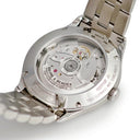 腕時計 ボーム&メルシエ BAUME&MERCIER クリフトン ボーマティック COSC M0A10468 自動巻き メンズ 新品同様 ブルー バー デイト