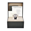 腕時計 ブルガリ BVLGARI ブルガリブルガリ ソロテンポ 102610 BB39S 自動巻き メンズ デイト バー アラビア 青針