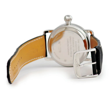 腕時計 ロンジン LONGINES ヘリテージ アビゲーション オーバーサイズ クラウン L2.783.4.53.2 自動巻き メンズ ブラック クロノグラフ