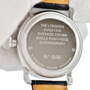 腕時計 ロンジン LONGINES ヘリテージ アビゲーション オーバーサイズ クラウン L2.783.4.53.2 自動巻き メンズ ブラック クロノグラフ