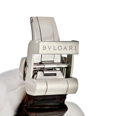 腕時計 ブルガリ BVLGARI ディアゴノ カリブロ303 クロノグラフ DGP42SGCH DG42C6SPGLDCH 自動巻き メンズ K18PG×SS コンビ