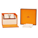 腕時計 エルメス HERMES クリッパー ナクレ CL4.221 クオーツ レディース ピンクゴールドGP×SS コンビ シェル アラビア デイト