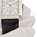 腕時計 ボーム&メルシエ BAUME&MERCIER ハンプトン M0A10528 自動巻き メンズ スモールセコンド デイト バー アラビア 角型