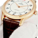 腕時計 オメガ OMEGA デ ヴィル プレステージ CO-AXIAL 50周年記念 424.53.40.20.04.004 自動巻き メンズ K18RG無垢 白 デイト