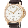 腕時計 パネライ PANERAI ルミノール ドゥエ PAM01042 W番 自動巻き メンズ W番 K18RG無垢 ホワイト 白 スモールセコンド