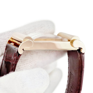 腕時計 オーデマピゲ AUDEMARS PIGUET カナペ CANAPE 14934OR/O/0002/01 手巻き メンズ K18PG無垢 シルバー スクエア アラビア