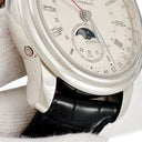 腕時計 ブランパン BLANCPAIN ル ブラッシュ コンプリートカレンダー 4276-3442A-55B 自動巻き メンズ Pt950 プラチナ GMT 限定