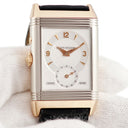 腕時計 ジャガールクルト JAEGER LECOULTRE レベルソ デュオデュオ 270.0.54 手巻き メンズ K18PG×K18WG コンビ 2タイムゾーン 限定