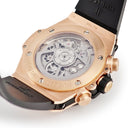 腕時計 ウブロ HUBLOT ビッグバン ウニコ キングゴールド セラミック 411.OM.1180.RX 自動巻き メンズ K18KG×Ti スケルトン