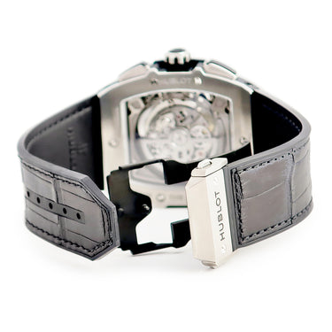 腕時計 ウブロ HUBLOT スピリット オブ ビッグバン チタニウム パヴェ 601.NX.0173.LR.1704 自動巻き メンズ 純正ダイヤ デイト