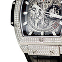 腕時計 ウブロ HUBLOT スピリット オブ ビッグバン チタニウム パヴェ 601.NX.0173.LR.1704 自動巻き メンズ 純正ダイヤ デイト