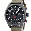 腕時計 IWC IWC パイロットウォッチ クロノグラフ トップガン SFTI IW389104 自動巻き メンズ ブラック デイデイト 限定