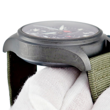 腕時計 IWC IWC パイロットウォッチ クロノグラフ トップガン SFTI IW389104 自動巻き メンズ ブラック デイデイト 限定