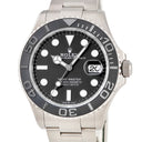 腕時計 ロレックス ROLEX ヨットマスター 42 RLXチタン 226627 ランダム番 自動巻き メンズ ランダム番 ブラック 黒 デイト 回転ベゼル