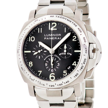 腕時計 パネライ PANERAI ルミノール クロノグラフ 40mm PAM00072 自動巻き メンズ スモールセコンド デイト エルプリメロ