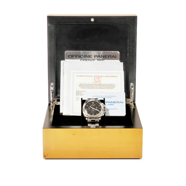 腕時計 パネライ PANERAI ルミノール クロノグラフ 40mm PAM00072 自動巻き メンズ スモールセコンド デイト エルプリメロ