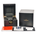 腕時計 ロジェデュブイ ROGER DUBUIS エクスカリバー42 DBEX0535 自動巻き メンズ スモセコ デイト 青 ブルー ローマン シースルーバック