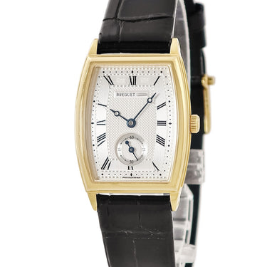 腕時計 ブレゲ BREGUET ヘリテージ トノーカンブレ 8670BA/12/964 自動巻き レディース K18YG無垢 ローマン スモールセコンド