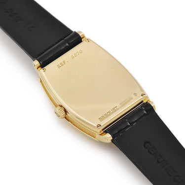 腕時計 ブレゲ BREGUET ヘリテージ トノーカンブレ 8670BA/12/964 自動巻き レディース K18YG無垢 ローマン スモールセコンド