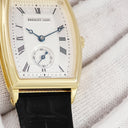 腕時計 ブレゲ BREGUET ヘリテージ トノーカンブレ 8670BA/12/964 自動巻き レディース K18YG無垢 ローマン スモールセコンド