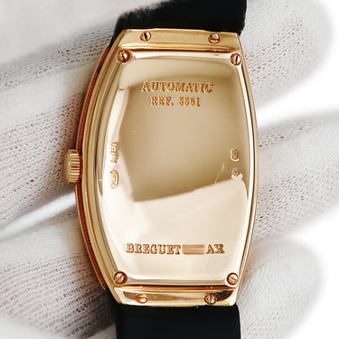 腕時計 ブレゲ BREGUET ヘリテージ レトログラード ムーンフェイズ 8861BR/11/386 D000 自動巻き レディース K18RG無垢 純正ダイヤ