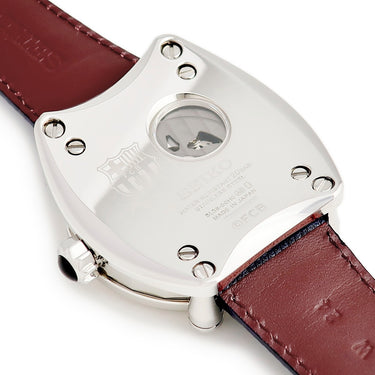 腕時計 セイコー SEIKO ガランテ FCバルセロナ リミテッドエディション SBLL021 8L38-00H0 自動巻き メンズ グレー サッカー バルサ