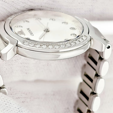 腕時計 クレドール Credor リネアルクス GSAS943 4J81-0AZ0 クオーツ レディース 純正ダイヤ シルバー