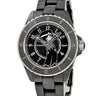 腕時計 シャネル CHANEL J12 マドモアゼル ラ パウザ 38mm H7609 自動巻き メンズ 新品同様 ブラック 黒 アラビア ココシャネル